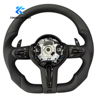 Volant sport personnalisé en cuir et fibre de carbone pour les séries M2 E92 F30 F10 E60 F31 F82 E61 E90 E39 E91 E70 E46 F22 E53 F80