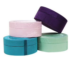 Guochao صندوق مجوهرات مستدير غطاء السماء والأرض على الطراز القديم حبات البوذية سوار تخزين البوتيك اليشم - Product Image 1