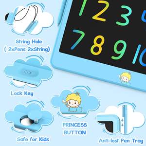 Tavoletta LCD da Disegno Cancellabile Educativa Sensoriale per Bambini Autistici Maschi e Femmine 12 Pollici - Product Image 4