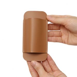 Étui de ceinture en similicuir pour couteau pliant, support de couteau de randonnée en cuir pliable - Product Image 4