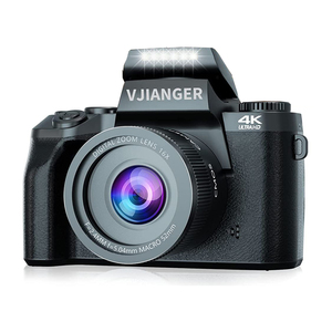 Videocámara Retro 4K con Wifi de 64MP, Pantalla Táctil 4.0, Cámara Digital Óptica Profesional para Fotografía y Vlogging - Product Image 3