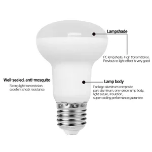 LED-Lampe R39 R50 R63 R80 3W 7W 9W 12W E14 E27 Sockel Dimmbare LED-Lampe Bombillas Lampe Lampada Ampulle Spotlight Light 110V 220V