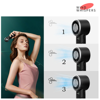 Ventilateur mini pliable sans pales AntarcChill, haute vitesse, recharge USB, turbo, batterie intégrée, idéal pour l'extérieur, vente chaude