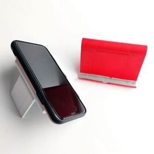 High Quality ABS Plastic Desktop <b>Folding</b> Phone Holder with Custom logo - Product Image 6