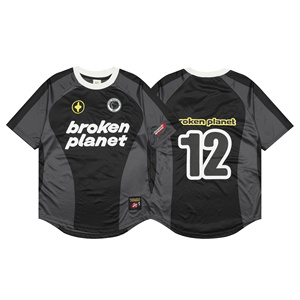 Camisetas de moda para hombre, estilo pulóver, con efecto desgastado, al por mayor, oversize, con lavado vintage, efecto desgastado, estilo Stone Planet, lisas - Product Image 5