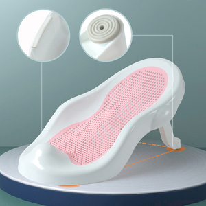 Prodotti per neonati: Vasca da bagno pieghevole <span class=keywords><strong>portatile</strong></span> in plastica di qualità superiore con rete di sicurezza per neonati e bambini - Product Image 2