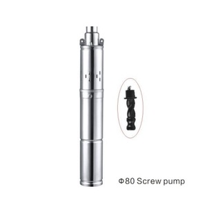 <span class=keywords><strong>Pompe</strong></span> à <span class=keywords><strong>eau</strong></span> submersible à vis sans balais alimentée par énergie solaire 60V 3 pouces 120M pour puits forés, <span class=keywords><strong>pompe</strong></span> solaire pour puits profonds en acier inoxydable pour usage domestique - Product Image 2