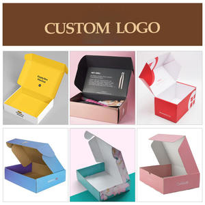 Wins Flying печать на заказ логотип бренда роскошный костюм рубашка Упаковка Почтовая доставка бумажная коробка - Product Image 6