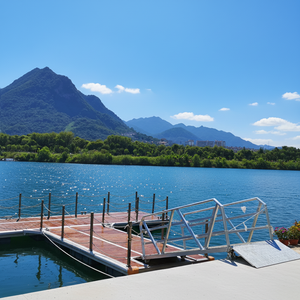 Zhonghang bền pontoon máy bay phản lực thuyền nổi Dock hệ thống với bản lề cho ao và Marina sử dụng Quảng Đông - Product Image 2