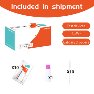 Kedi enfeksiyöz peritonit virüs antikoru hızlı <span class=keywords><strong>Test</strong></span> kiti-5-10 dakika sonuçlar tüm için % 99.85% hassasiyet - Product Image 4