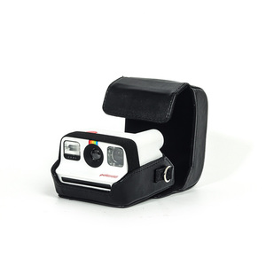 Sac <span class=keywords><strong>photo</strong></span> noir en cuir PU, vente directe usine, offre une protection complète pour les appareils <span class=keywords><strong>photo</strong></span> instantanés - Product Image 1