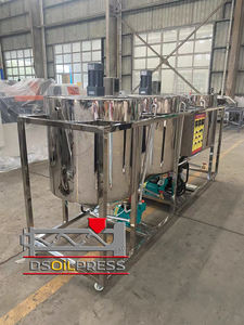 Nueva máquina de refinería de petróleo semiautomática de unidad pequeña con capacidad de 1500 kg/h para limpiar aceite de cocina - Product Image 3