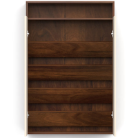 Meuble à chaussures convertible en bois au design moderne pour salon, salle à manger, buanderie, hôtel, villa – Mobilier d'extérieur polyvalent