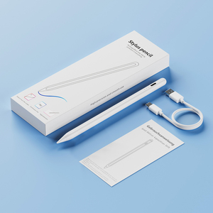 ปากกาสไตลัสแม่เหล็กสำหรับ iPad รุ่นที่ <span class=keywords><strong>9</strong></span> ขนาด <span class=keywords><strong>9</strong></span> นิ้ว สำหรับแท็บเล็ตแบบนุ่ม  รองรับการวาดภาพบนพื้นผิว  ดีไซน์ทันสมัย ป้องกันการสัมผัสโดยฝ่ามือ ผลิตจากพลาสติก - Product Image 6