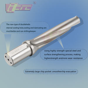 Uドリル2D CNC Indexable旋盤二重らせん内部冷却高速穴ドリルツールSPGTインサート用 - Product Image 3