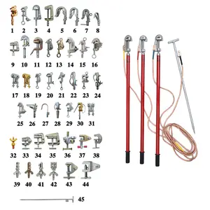 Grounding Earthing Clamps and Accessories for High Voltage Portable Grounding Sets