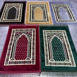 Tapis de prière portable de voyage avec <span class=keywords><strong>boussole</strong></span>, imperméable, lavable, format poche, tapis de prière musulman avec sac de rangement pour usage domestique - Product Image 4