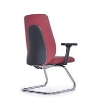 Chaises de bureau de luxe modernes pour visiteurs, conférences, salles de réunion, entreprises, PDG, en cuir