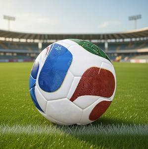 Ballon de football officiel taille 5 de qualité supérieure 2026, personnalisé, thermocollé, pour toutes les équipes et joueurs – Coupe du Monde - Product Image 2