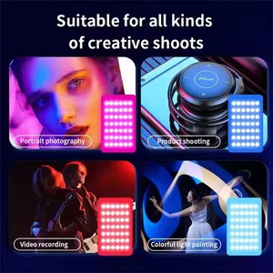 Lumière de remplissage pour photographie <span class=keywords><strong>Selfie</strong></span> 10W Puissance maximale 2700-6500K Modes réglables Batterie intégrée Lumière vidéo ultra longue durée - Product Image 5