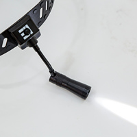 Lampe frontale chirurgicale LED, lampe frontale ORL JD2300 intégrée sans fil
