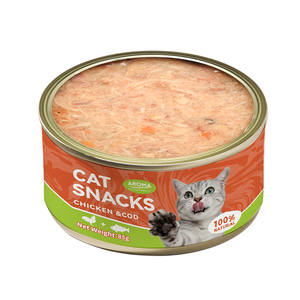 Nourriture humide <span class=keywords><strong>pour</strong></span> chiens et chats en conserve, à base de poulet, riche en protéines, de la <span class=keywords><strong>marque</strong></span> Aroma, best-seller, avec pâte de viande <span class=keywords><strong>pour</strong></span> la santé digestive - Product Image 3