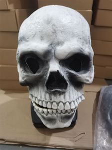 Effrayant Halloween Party <span class=keywords><strong>Masque</strong></span> Horreur Cosplay Costume Bouche Mobile <span class=keywords><strong>Latex</strong></span> Crâne Masques - Product Image 5