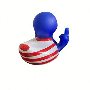 Customized Mass Printed 7 cm 3 Inch Pvc Funny Rubber Duck Shaped Bathtub <b>Bath</b> Toys Incorporating Pattern Designs - Product Image 4