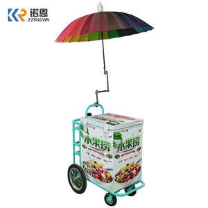 Carrito de Helados <span class=keywords><strong>El</strong></span>éctrico Portátil con Color Personalizado, Carrito de Helados Móvil con Sombrilla - Product Image 1