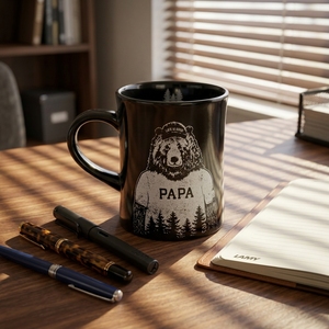 Tasses en grès émaillé noir avec logo, tasse en céramique pour café, thé, <span class=keywords><strong>lait</strong></span> - Product Image 1