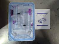 Kit de sonde gastrostomique miniature en silicone de qualité médicale, stérilisé à l'oxyde d'éthylène, pour adultes et enfants