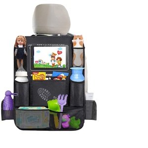 Car Seat Storage Bag Anti-Kick Rear Seat Oxford Cloth Hanging Bag With iPad Holder Interior Kits by Manufacturer - Product Image 1