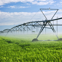 Meilleure vente système d'irrigation à pivot central système d'irrigation à pivot par aspersion de ferme avec irrigation à pivot central à énergie solaire