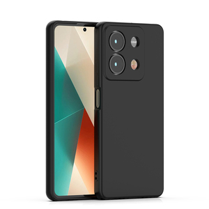 Accesorios de silicona de fábrica, funda trasera de goma de silicona de tacto suave de microfibra para Redmi Note 13 13R 12 Pro + - Product Image 3
