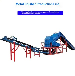 Broyeur de métaux robuste de haute qualité Grand broyeur Radiateur de métaux Machine de concassage de déchets de métaux lourds - Product Image 2