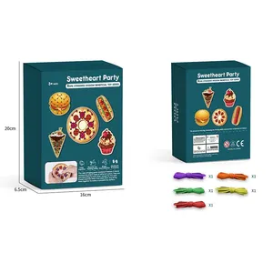 Voedsel Rijgen Houten Speelgoed Voor Koop Montessori Rijgen Speelgoed Met EN71