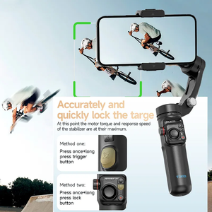 M03 3-axis Stabilizer Selfie Stick With AI Face Tracking Multiple Smart Follow Shooting Modes <strong>Vlog</strong> Tiktok With <strong>Microphone</strong> - Product Image 6