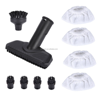 Pour Karchers Sc1 Sc2 Sc3 Sc4 Sc5 pièces Machine de nettoyage vadrouille à vapeur miroir rond tête de brosse Kit accessoires pour la maison