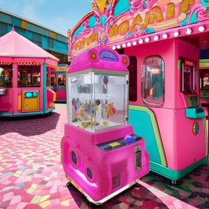 Hot Selling <b>Arcade</b> <b>Mini</b> Coin Operated <b>Arcade</b> Games Crane Machine & Kids' Plush Win Always Universal Plug for Pusher - Product Image 5
