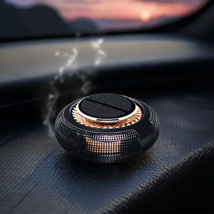 새로운 세이프 헬스카 태양열 로타리 자동차 아로마 테라피 자동차 에센셜 오일 방향제 업그레이드 - Product Image 1