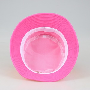 Sombrero <span class=keywords><strong>de</strong></span> cubo <span class=keywords><strong>de</strong></span> nailon <span class=keywords><strong>de</strong></span> secado rápido bordado personalizado <span class=keywords><strong>para</strong></span> <span class=keywords><strong>mujer</strong></span>, sombreros <span class=keywords><strong>de</strong></span> <span class=keywords><strong>lluvia</strong></span> impermeables <span class=keywords><strong>de</strong></span> color rosa brillante - Product Image 5