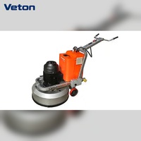 Meuleuse à béton électrique portable industrielle pour le décapage d'époxy et la préparation des surfaces, fonctionnement fiable de la machine