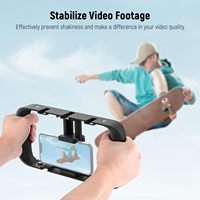 NEEWER Rig vidéo universel pour smartphone, stabilisateur de téléphone, cage de vlogging avec griffe porte-accessoires et support trépied pour vidéo
