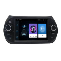 Voiture Android de style original de 7 pouces pour lecteur DVD avec navigation GPS CarPlay et lecteur multimédia pour Fiat Fiorino 2008-2017