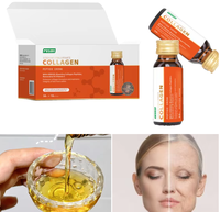 Supplément de boisson liquide au collagène de la peau OEM 5000mg Boisson liquide éclaircissante aux protéines de collagène marin