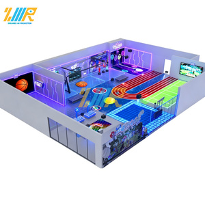 ZMR Solution Tout-en-Un Jeux de Projection Interactifs à Mouvement pour Centre de Divertissement Familial, Parc de Trampoline, Arène Sportive en Réalité Augmentée - Product Image 4