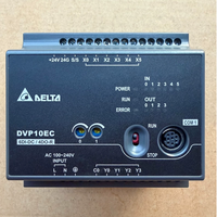 Nuevo PLC Delta DVP10EC00R3 Serie EC3 Original, 10 Puntos, 6DI, 4DO, Salida de Relé, Controlador Lógico Programable, Automatización Industrial