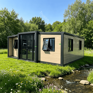 <span class=keywords><strong>Casa</strong></span> Prefabbricata Moderna Cinese con Camera da Letto, Bagno, Cucina, Stanza Pieghevole a Doppia Ala, Pannelli Solari - Product Image 1