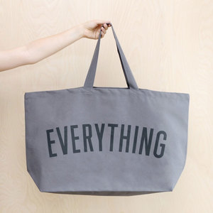 Sac fourre-tout réutilisable et écologique, sac de voyage pour week-end, sac d'épicerie géant en toile, sac de Shopping surdimensionné - Product Image 5