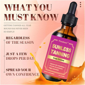 Gotas Autobronceadoras Naturales y Orgánicas con Betacaroteno, Luteína y Astaxantina para Beber con Vitamina A/E para un Brillo Radiante en la Piel - Product Image 4